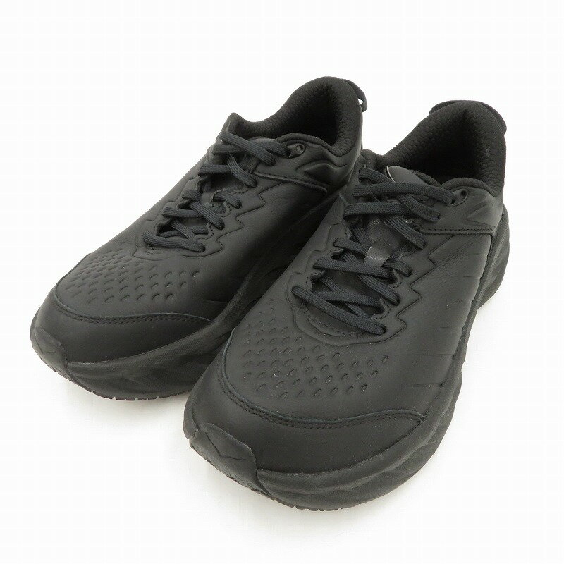 【中古】HOKA ONEONE | ホカオネオネ M BONDI SR スニーカー ブラック 26cm【瀬戸大橋店】