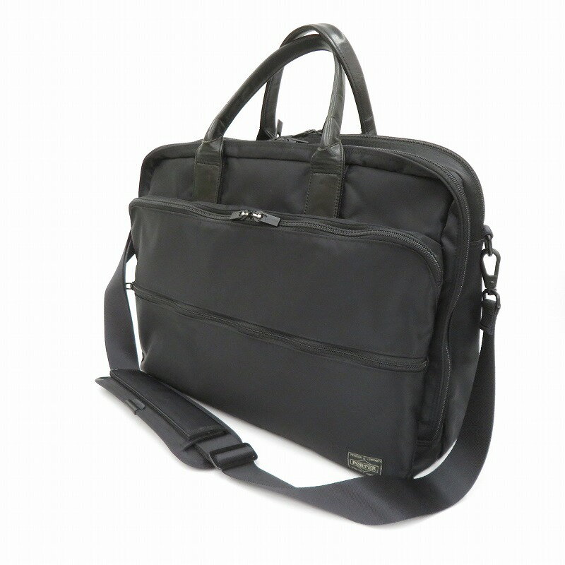 【中古】PORTER | ポーター TIME タイム / 2WAY BRIEFCASE(S) ブリーフケース ビジネスバッグ 655-0829..