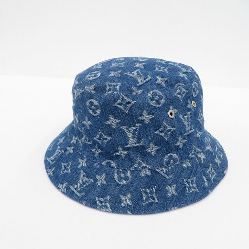 【中古】LOUIS VUITTON | ルイ・ヴィトン バケットハット・モノグラム エッセンシャル ハット M78773 ブルー【瀬戸大橋店】 【中古】LOUIS VUITTON | ルイ・ヴィトン バケットハット・モノグラム エッセンシャル ハット M78773 ブルー【瀬戸大橋店】