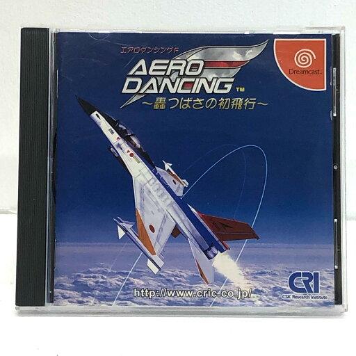 【中古】 ゲームソフト エアロダンシングF 轟つばさの初飛行 ドリームキャスト シミュレーション T-6805M【代金引換不可・日時指定不可】【ネコポス発送】【加古川物流】
