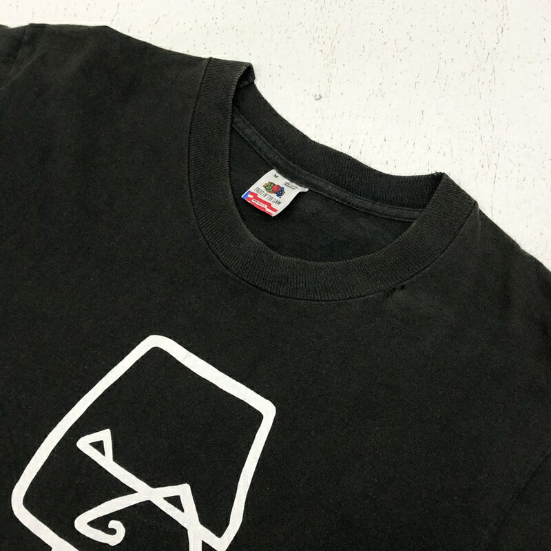 【中古】VINTAGE衣料 | ヴィンテージイリョウ KNOWLEDGE:NY ART 半袖Tシャツ ブラック サイズ：M【加古川店】