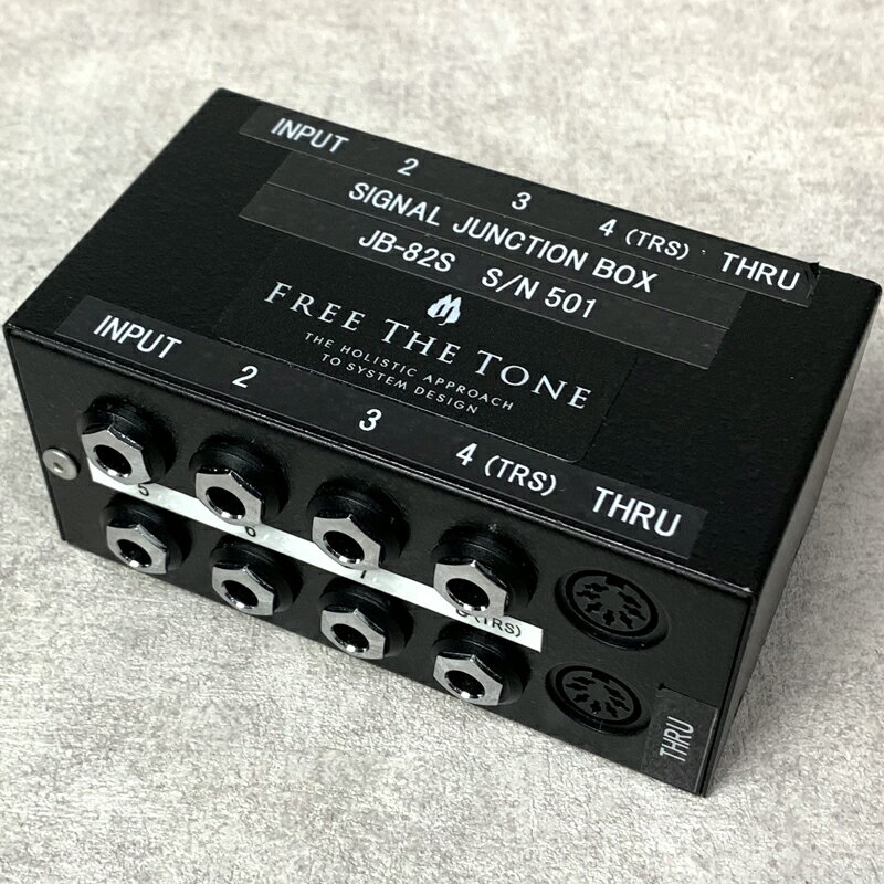 【中古】 Free The Tone | フリーザトーン ジャンクションボックス JB-82S Signal Junction Box 楽器 JB-82S Signal Junction Box【加古川店】