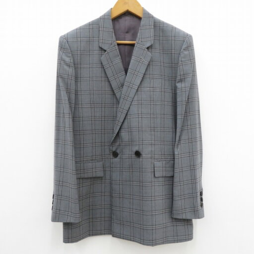 【中古】 LITTLEBIG/リトルビッグ Check Semi-Double Jacket テーラードジャケット LB201-JK03 グレー サイズ:1【瀬戸大橋店】 【中古】 LITTLEBIG/リトルビッグ Check Semi-Double Jacket テーラードジャケット LB201-JK03 グレー サイズ:1【瀬戸大橋店】
