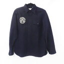 【中古】BUZZ RICKSONS | バズリクソンズ C.P.O BLUE FLANNEL SHIRTS 長袖シャツ NAVAL CLOTHIG DEPT BR27035 ネイビー サイズ:38【姫路東店】(4)