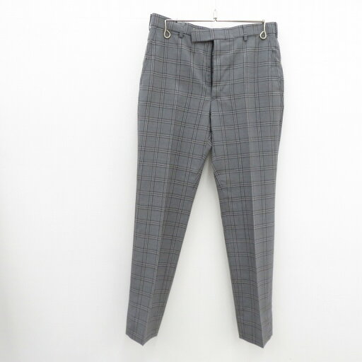 【中古】 LITTLEBIG リトルビッグ Check Slim Trousers ウールパンツ チェック柄 LB201-PT04 グレー サイズ:1【瀬戸大橋店】 【中古】 LITTLEBIG リトルビッグ Check Slim Trousers ウールパンツ チェック柄 LB201-PT04 グレー サイズ:1【瀬戸大橋店】