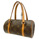 【中古】LOUIS VUITTON | ルイ・ヴィトン パピヨン19 ミニバッグ アクセサリーポーチ M51389 ブラウン【尾張小牧店】