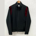【中古】FACTOTUM | ファクトタム エフォートレスレスダブルクロストラックジャケット ジャージ 01020934 ブラック サイズ:44【イオン広店】