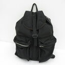 【中古】PORTER | ポーター BACK PACK リュック・デイパック - ブラック【瀬戸大橋店】