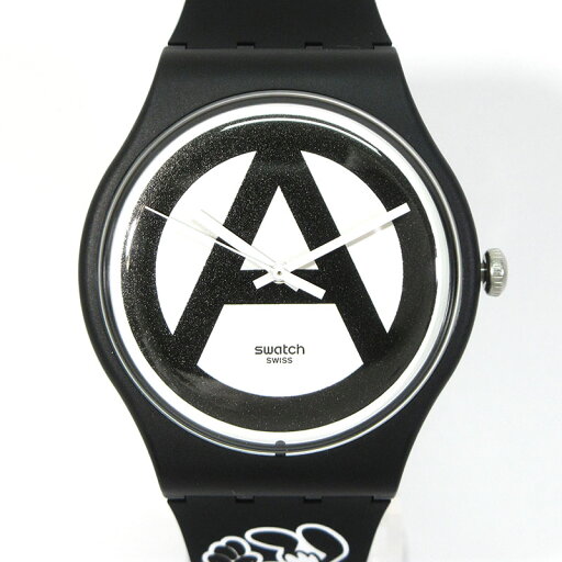 【中古】Swatch | スウォッチ SO29Z138 "Swatch×VERDYコレクション" VICK BY VERDY 腕時計 アナログ表示 クオーツ ホワイト×ブラック【三重本店】 【中古】Swatch | スウォッチ SO29Z138 "Swatch×VERDYコレクション" VICK BY VERDY 腕時計 アナログ表示 クオーツ ホワイト×ブラック【三重本店】