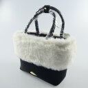 【中古】Lily Brown | リリーブラウン エコファー切り替えトート ハンドバッグ LWGB249007 2024A/W【姫路東店】