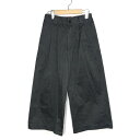 【中古】DANTON | ダントン タックワイドパンツ パンツ JD-2597 チャコールグレー サイズ:34【倉吉店】