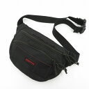 【中古】BRIEFING | ブリーフィング PIKE ウエストバッグ - ブラック【瀬戸大橋店】