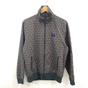 【中古】Needles | ニードルス Track Jacket - Poly Jq. 総柄 トラックジャケット KP212 グレー サイズ:M【尾張小牧店】