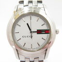 【中古】GUCCI | グッチ 5500XL アナログ 腕時計 - シルバー【瀬戸大橋店】
