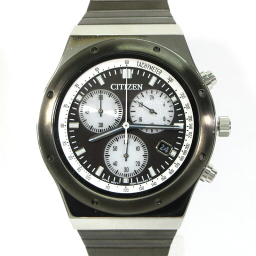 【中古】CITIZEN | シチズン 11-48-0748-848 BEAMS 別注 1984 CHRONO 腕時計 クロノグラフ ソーラー(エコドライブ) ブラック系×ホワイト×シルバー【三重本店】 【中古】CITIZEN | シチズン 11-48-0748-848 BEAMS 別注 1984 CHRONO 腕時計 クロノグラフ ソーラー(エコドライブ) ブラック系×ホワイト×シルバー【三重本店】