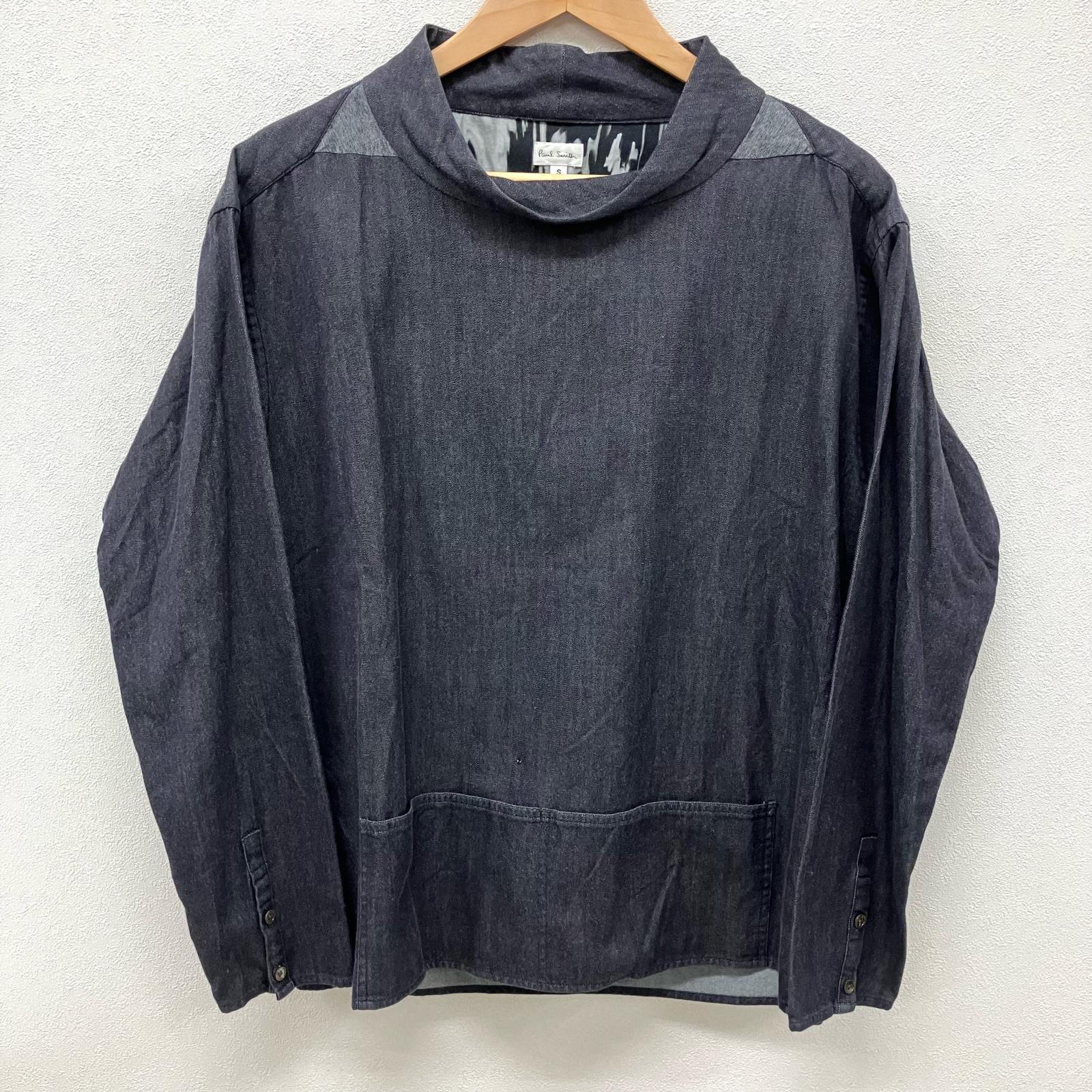 【中古】Paul Smith | ポール・スミス デニム スモックシャツ 長袖シャツ PM-CR-52944 チャコールグレー サイズ:S【イオン広店】