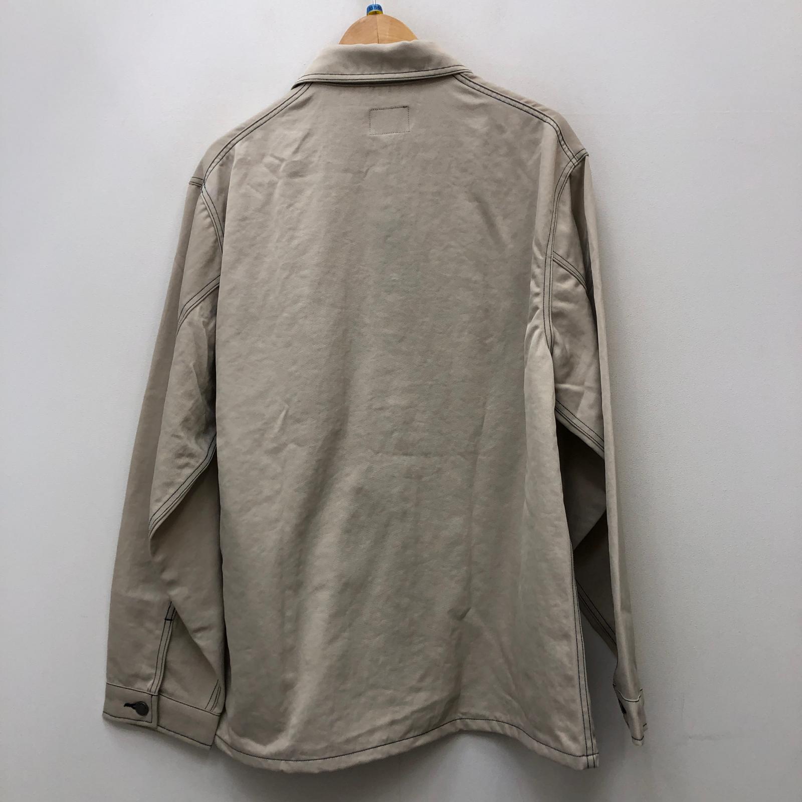 【中古】HUF | ハフ CONTRAST NYLON CHORE JACKET その他トップス アイボリー サイズ：L【加古川店】
