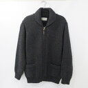 【中古】JOE McCOY | ジョーマッコイ HEAVY WOOL CASHMERE SWEATER ブルゾン MC21113 グレー サイズ:38【姫路東店...