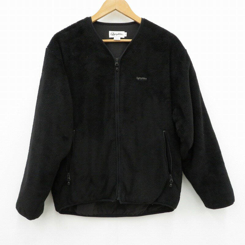 【中古】GYMPHLEX | ジムフレックス その他トップス J-1447 ブラック サイズ:M【瀬戸大橋店】