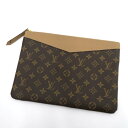 【中古】LOUIS VUITTON | ルイ・ヴィトン デイリーポーチ クラッチバッグ M64591 ブラウン【瀬戸大橋店】