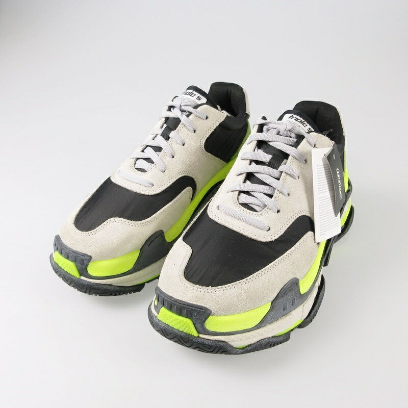 BALENCIAGA スニーカー 42 ブラック/イエロー 21SS【BALENCIAGA】Track.2 トレーナー ブラック＆イエロー