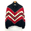 【中古】GUCCI | グッチ Chevron Track Jacket トラックジャケット 575762 ブラック サイズ:S【尾張小牧店】
