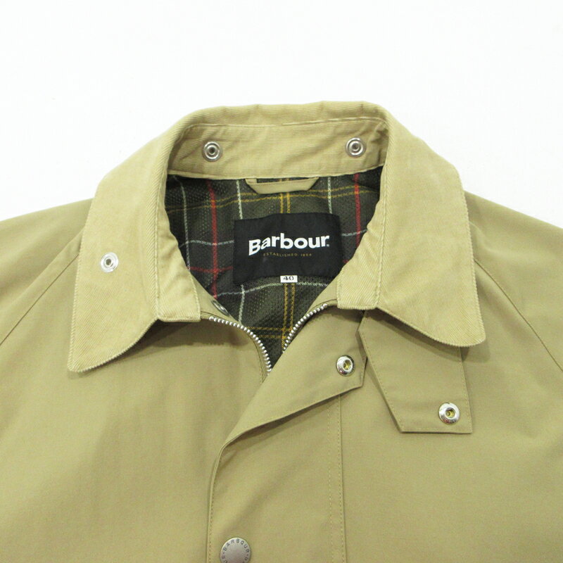 【中古】Barbour | バーブァー MODIFIED BORROWDALE ジャケット 241MCAS135 ベージュ サイズ：40【三重本店】