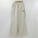 【中古】BALENCIAGA | バレンシアガ 3B LOGO SPORTS TRACK PANTS パンツ 国内正規品 746510 TQ43 アイボリー サ...