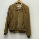 【中古】Golden Bear | ゴールデンベア Harrington suede jacket ブルゾン キャメル サイズ:40【加古川店】