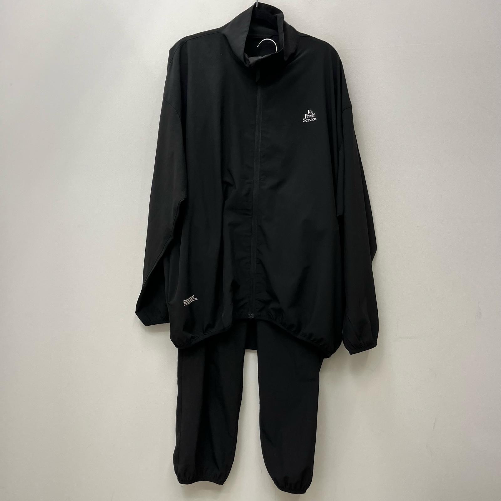 【中古】FreshService | フレッシュサービス セットアップ UTILITY PACKABLE SUIT ブラック サイズ:L【加古川店】