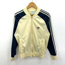【中古】adidas | アディダス70's ビンテージ ATP トラックジャケット ホワイト サイズ:S【尾張小牧店】
