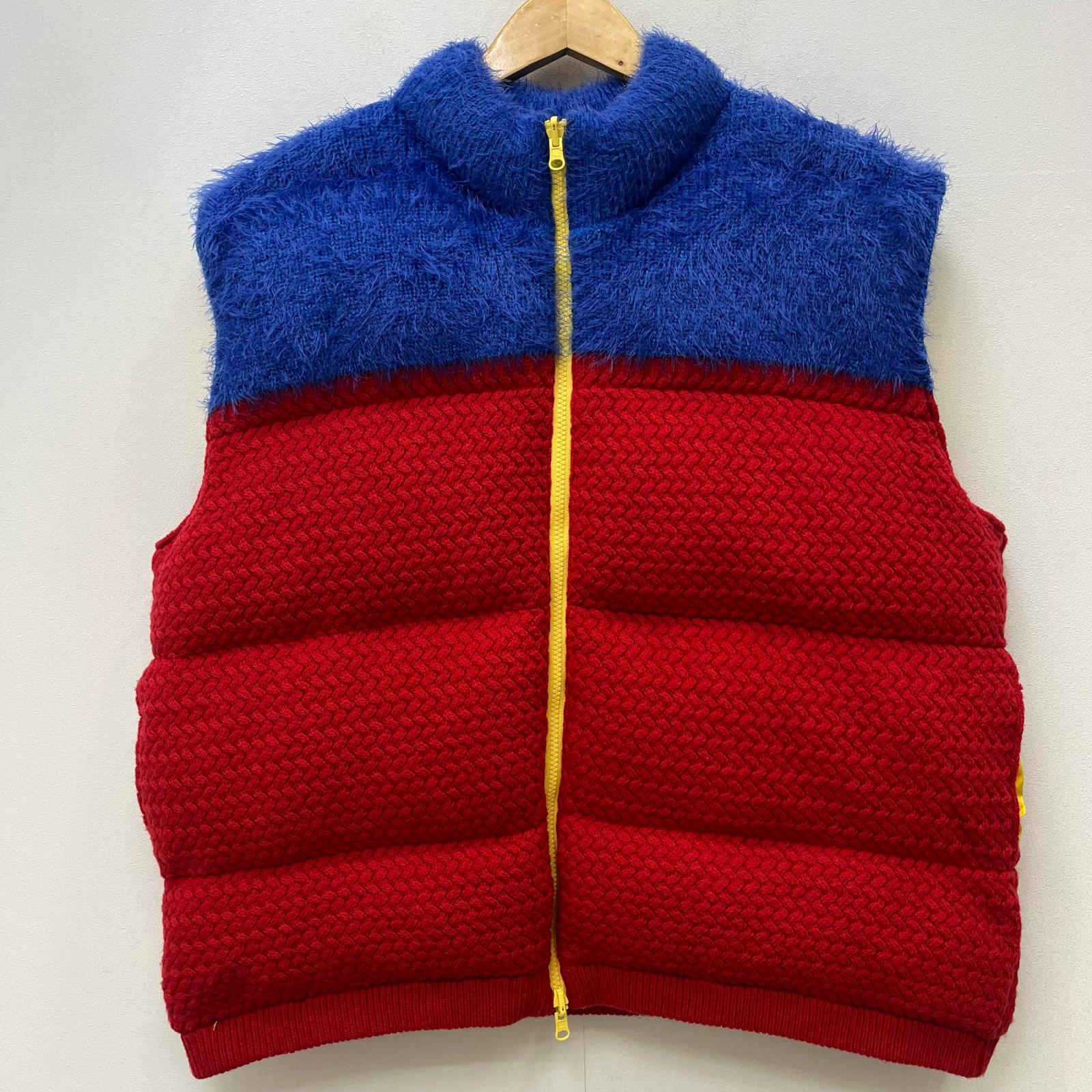 【中古】 KNITTED PLUMP VEST ダウンベスト マルチカラー サイズ:FreeSize【加古川店】