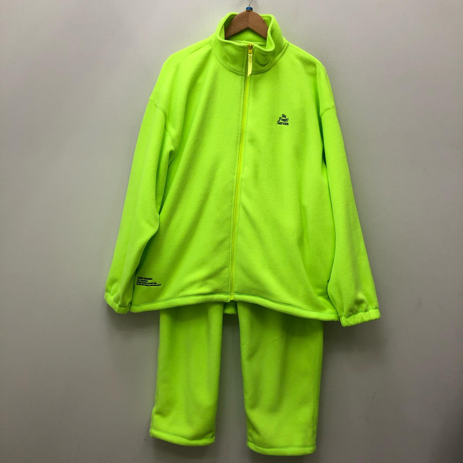 【中古】FreshService | フレッシュサービス FLEECE TRACKSUIT? セットアップ FSR243-90134 イエロー サイズ:L【加古川店】