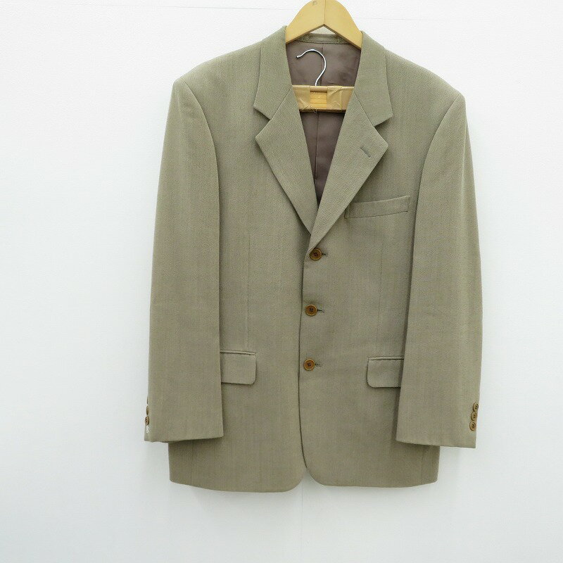 【中古】Paul Smith | ポール・スミス セットアップ ウール ジャケット - ベージュ サイズ:M【瀬戸大橋店】