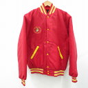 【中古】NEFF | ネフ neff/US MARINE/ナイロンスタジアムジャケット スタジャン レッド【瀬戸大橋店】(4)