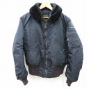 【中古】Buzz Rickson's | バズリクソンズ B-15C ミリタリージャケット ネイビー サイズ:38【瀬戸大橋店】