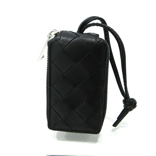 【中古】BOTTEGA VENETA | ボッテガヴェネタ イントレチャート ネックストラップ付きキーリング キーケース ブラック【三重本店】 【中古】BOTTEGA VENETA | ボッテガヴェネタ イントレチャート ネックストラップ付きキーリング キーケース ブラック【三重本店】