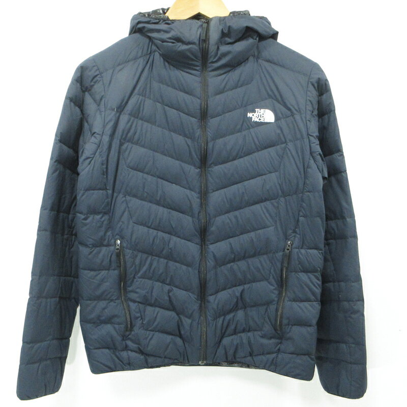 【中古】THE NORTH FACE | ザ・ノースフェイス サンダーフーディ ダウンジャケット NY81401 ネイビー サイズ:S【三重本店】