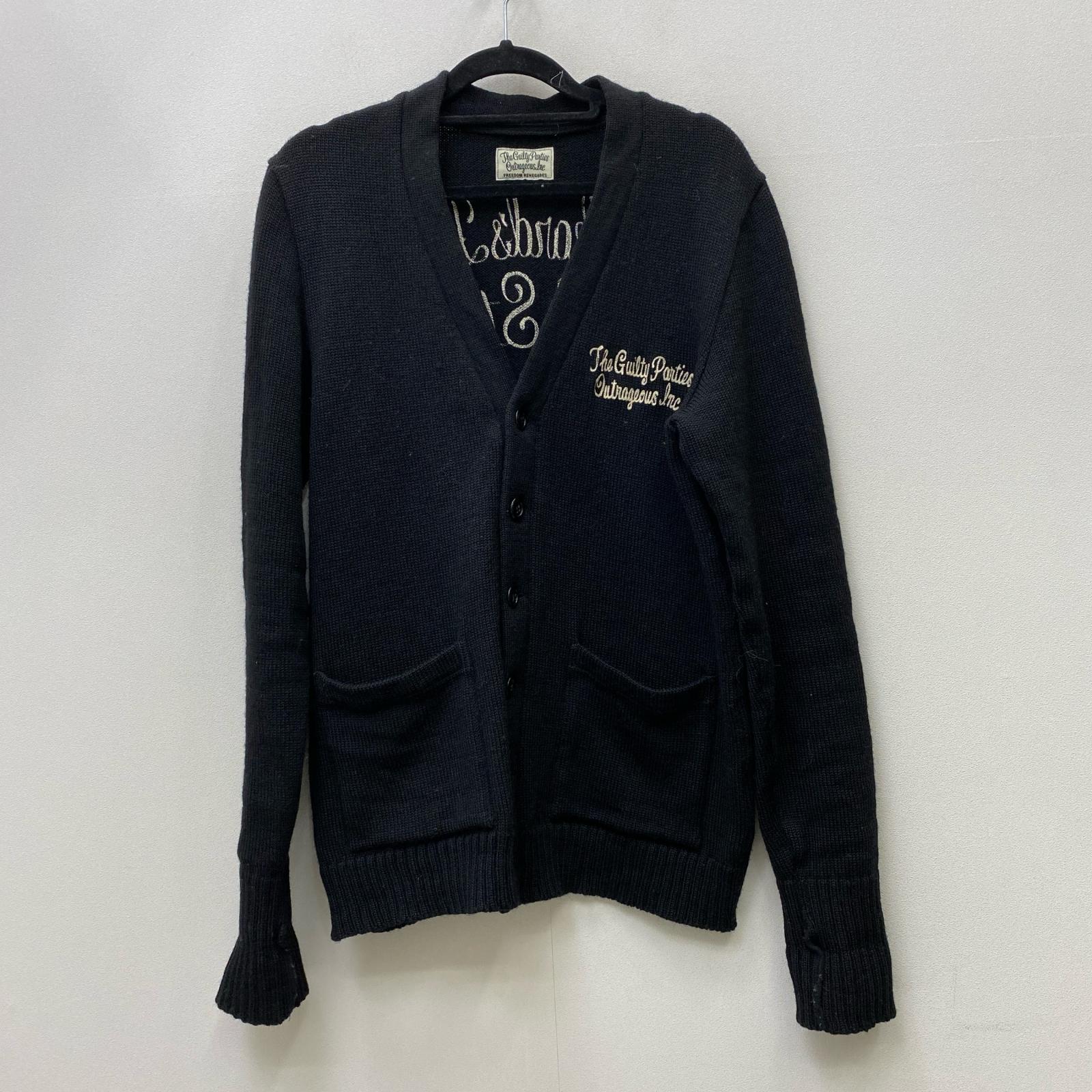 The Guilty 潤み Parties◇カーディガン(薄手)/S/コットン/BLK// The Guilty 潤み Parties◇カーディガン(薄手)/S/コットン/BLK//