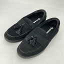 【中古】 gravis オジェック タッセルローファー ローファー 598854-0001 ブラック 26cm【イオン広店】