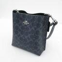 【中古】COACH | コーチ モリー バケット バッグ 22 2WAYバッグ J2311-CA582 ネイビー【瀬戸大橋店】