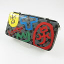 【中古】CASTEL BAJAC | カステルバジャック Couleurs トラベルウォレット 長財布 066221 ブラック【姫路東店】