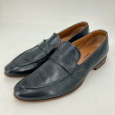 【中古】KATHARINE HAMNETT LONDON | キャサリンハムネットロンドン ローファー 31610 ダークネイビー 25cm【イオン広店】