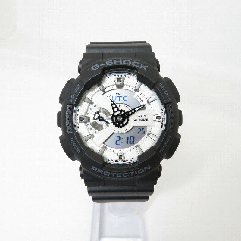 【中古】G-SHOCK | ジーショック 腕時計 GA-110WD-1AJF アナデジクオーツ ホワイト【瀬戸大橋店】