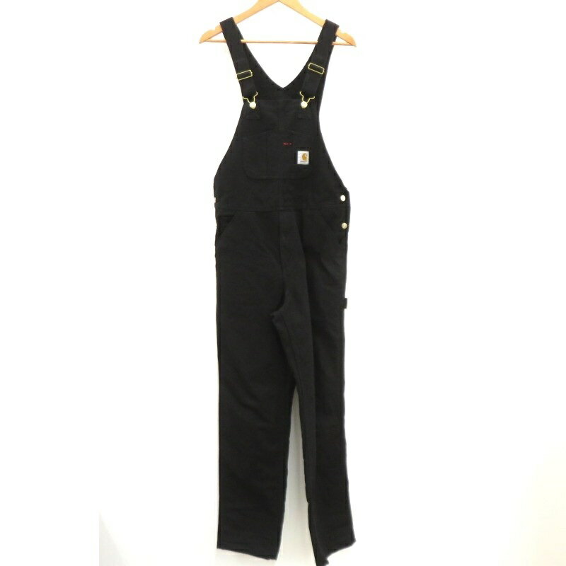 【中古】Carhartt WIP | カーハートダブリューアイピー BIB OVERALL オーバーオール ブラック サイズ:30【瀬戸大橋店】