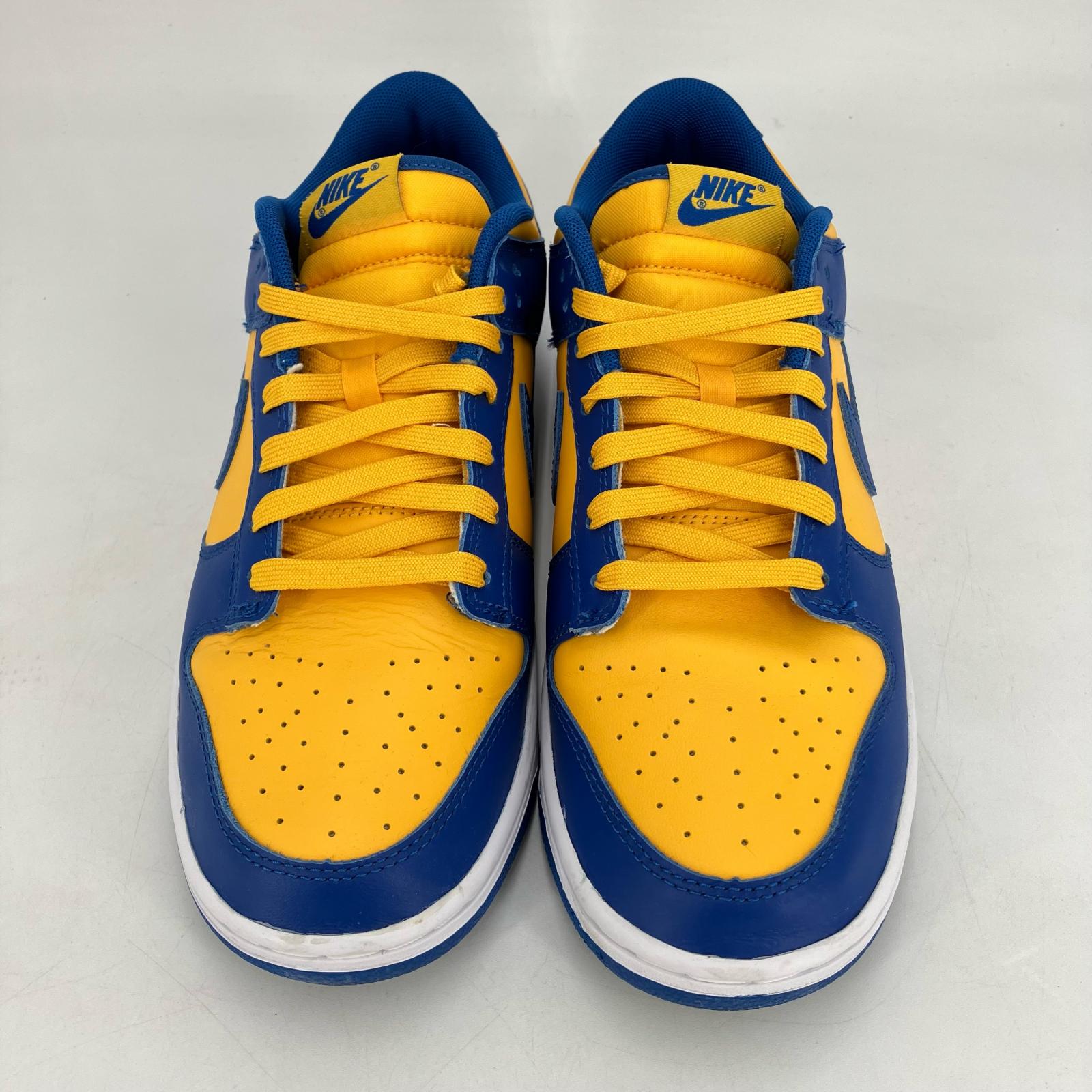 【中古】NIKE | ナイキ DUNK LOW RETRO BLUE JAY スニーカー DD1391-402 イエロー 27.5cm【イオン広店】