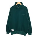 【中古】DESCENDANT | ディセンダント BURY ZIP FLEECE ジップフリースジャケット 232ATDS-CSM27 グリーン サイズ:4【倉吉店】(4)