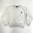 【中古】POLO RALPH LAUREN | ポロ・ラルフローレン ブルゾン POLO GOLF ポロゴルフ 90年代 ピステ ナイロン プルオーバー 実寸 XXL 位 ホワイト サイズ:L【加古川物流】(4)