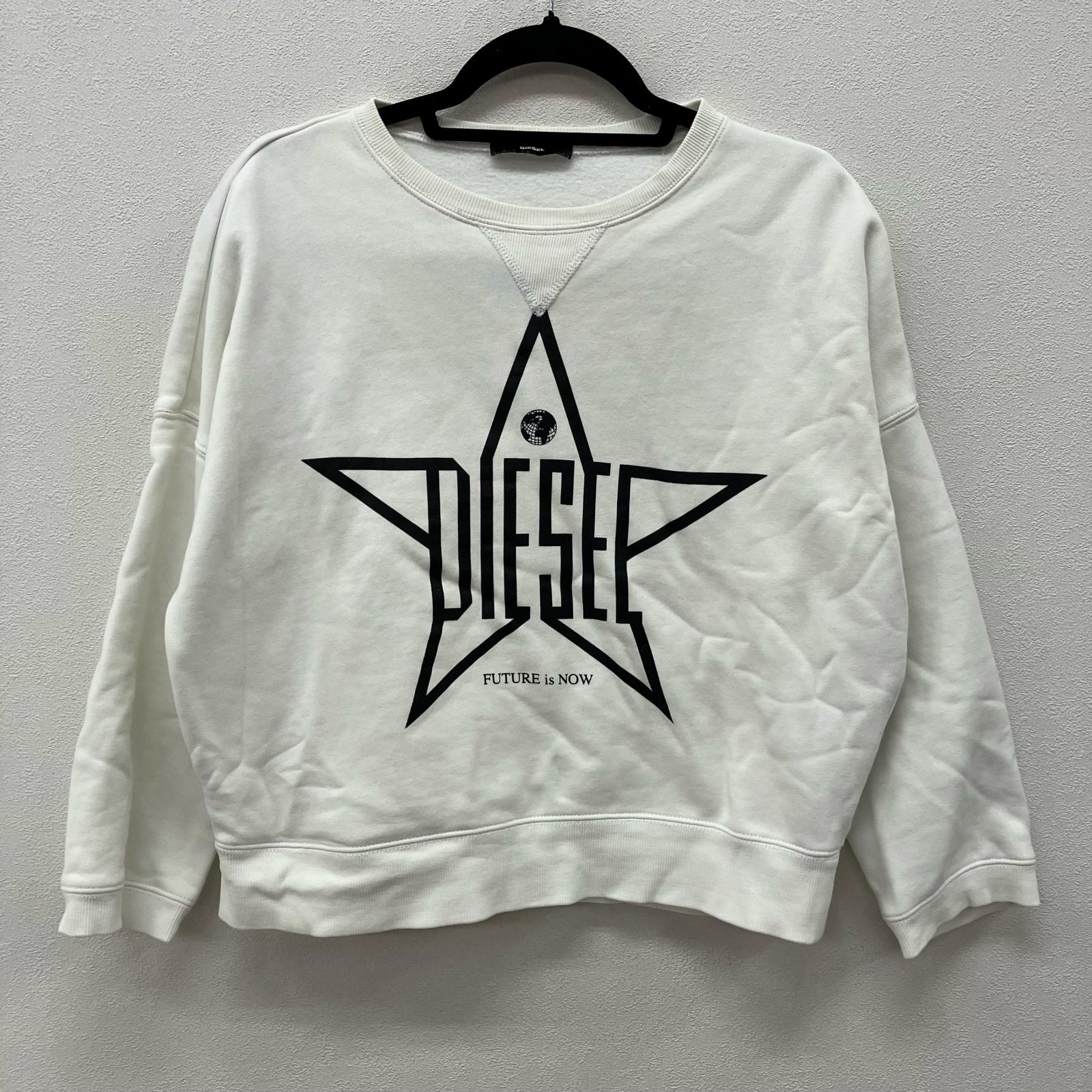 【中古】DIESEL | ディーゼル スウェット ホワイト サイズ：XS【イオン広店】(4)