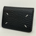 【中古】Maison Margiela | メゾンマルジェラ Four Stitches Pocket 三つ折り財布 S36UI0416 ブラック【加古川店】(4)